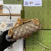Padlock small GG bees shoulder bag - Image 4