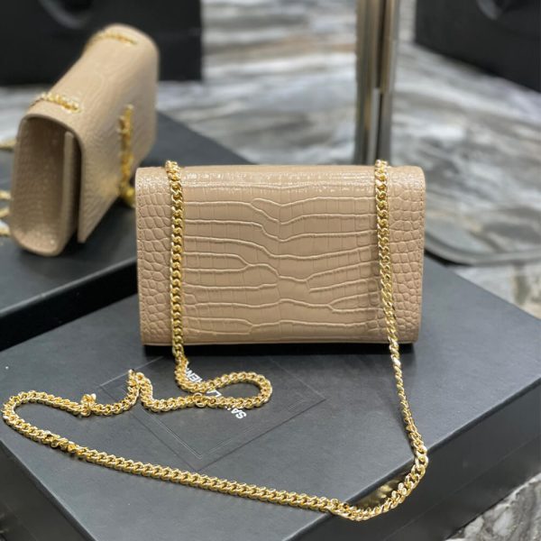 YSL KATE EMBOSSED SHOULDER BAG - Image 4