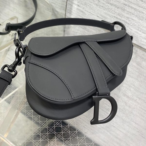 Dior Mini Saddle Bag with Strap(high-end grade) - Image 5