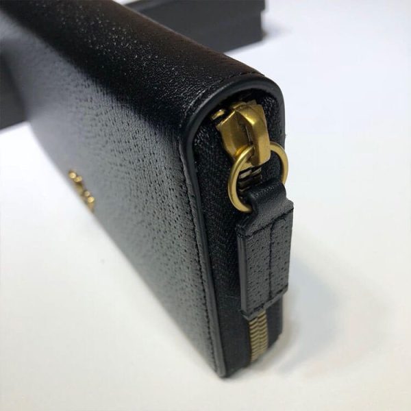 Gucci Animalier leather zip around wallet - Image 5