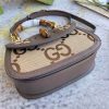 GUCCI BAMBOO 1947 JUMBO GG SMALL TOP HANDLE BAG - Image 5