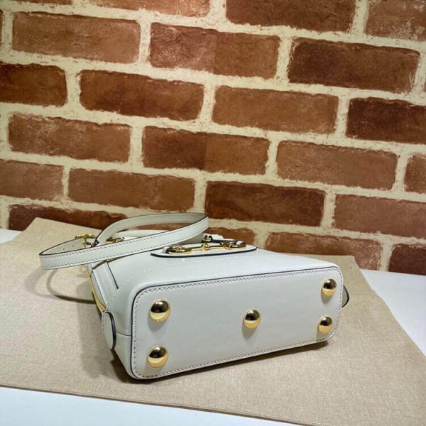 Gucci Horsebit 1955 Mini Top Handle Bag - Image 5