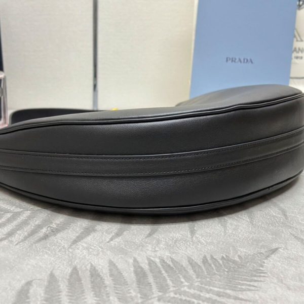 Prada Large leather shoulder bag - Image 5