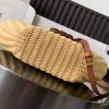 CELINE TEEN COUFFIN BAG IN WICKER AND NATURAL COW LEATHER(High-end Grade) - Image 5