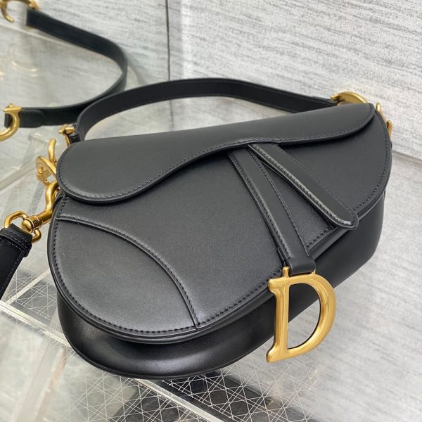 Dior Saddle Bag with Strap - Image 5