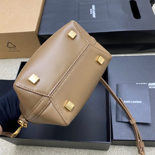 YSL LE 37 mini in shiny leather - Image 5