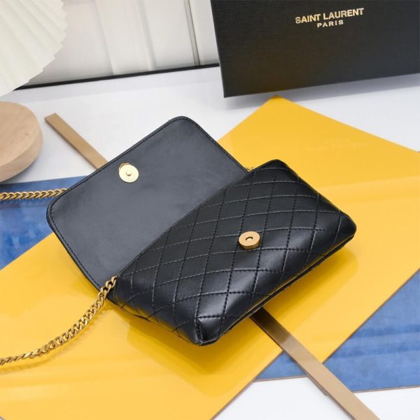 YSL GABY chain phone holder in lambskin - Image 5