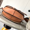 Loewe Small Gate bag in soft calfskin and jacquard - Image 5