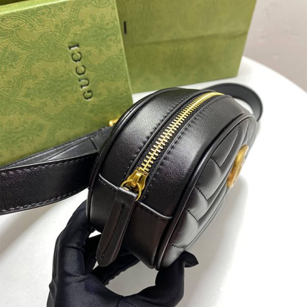 GG Marmont Quilted Leather Belt Bag - Image 5