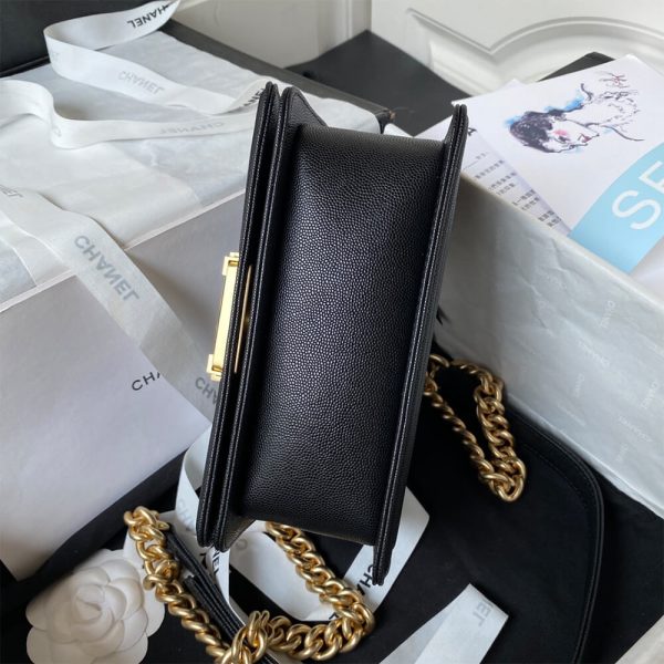 BOY CHANEL FLAP BAG WITH HANDLE - Image 5