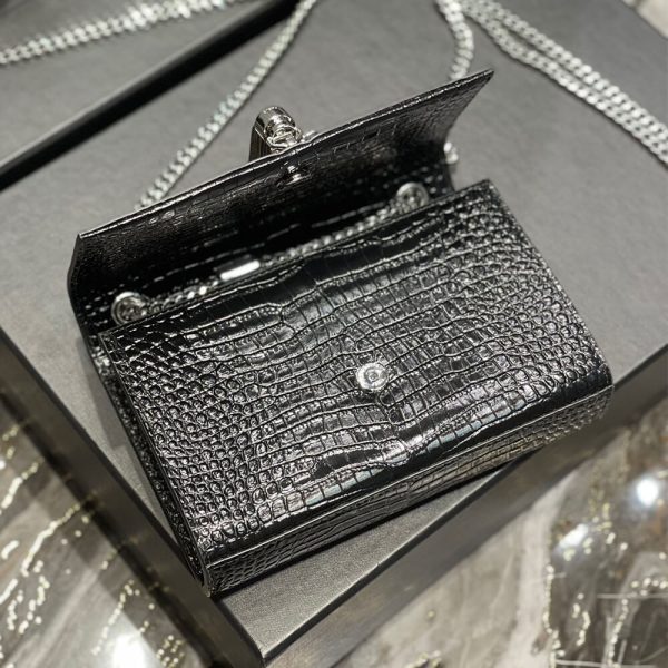 YSL KATE EMBOSSED SHOULDER BAG - Image 5