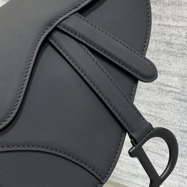 Dior Mini Saddle Bag with Strap(high-end grade) - Image 6