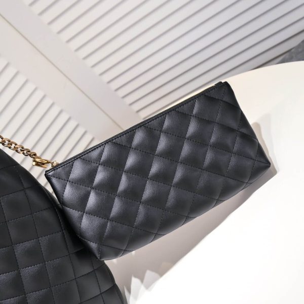 YSL Icare quilted lambskin oversized shopping bag(High-end grade) - Image 6