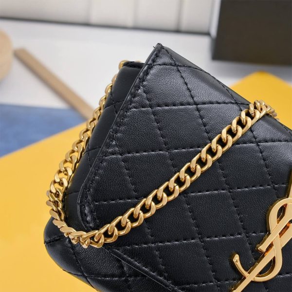 YSL GABY chain phone holder in lambskin - Image 6