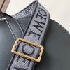 Loewe Small Gate bag in soft calfskin and jacquard - Image 6