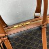 CELINE Large Travel Bag in Logo Print and Calfskin - Image 6