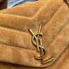 LOULOU SMALL CHAIN BAG IN ?Y? QUILTED SUEDE - Image 6