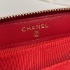 Chanel Classic Zipper Coin Wallet - Image 6