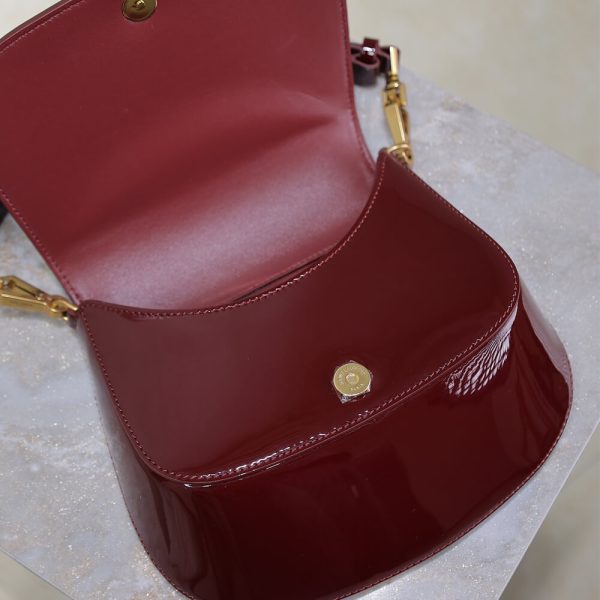 YSL VOLTAIRE TOP HANDLE in patent leather(High-end grade) - Image 6