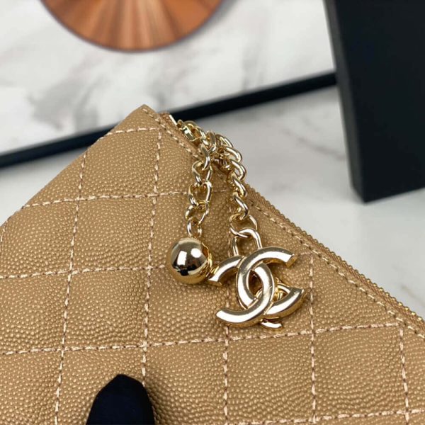 Chanel Classic Small Zip Clutch - Image 6