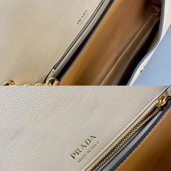 Prada Medium leather shoulder bag (High-end Grade) - Image 7