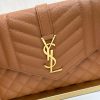 YSL CASSANDRE matelass? leather flap clutch - Image 7