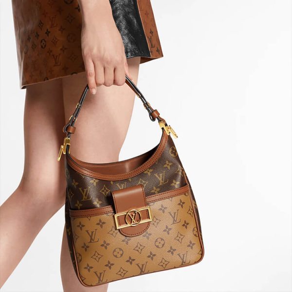 LV Hobo Dauphine PM Handbag - Image 7