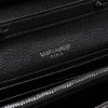 Saint Laurent Chain-strap YSL-plaque grained-leather wallet - Image 7