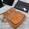 SAINT LAURENT NIKI MEDIUM IN CRINKLED VINTAGE LEATHER - Image 7