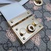 GG Padlock small berry tote bag - Image 7