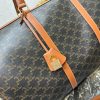 CELINE Large Travel Bag in Logo Print and Calfskin - Image 7