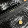 YSL Crocodile-embossed leather SUNSET Medium - Image 7