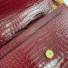 YSL Crocodile-embossed leather SUNSET Medium - Image 7