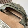 Loewe Small Gate bag in soft calfskin and jacquard - Image 8