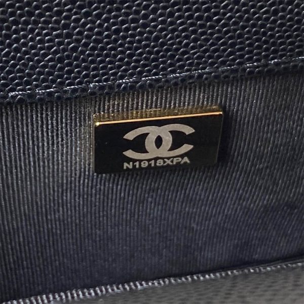 BOY CHANEL FLAP BAG WITH HANDLE - Image 8