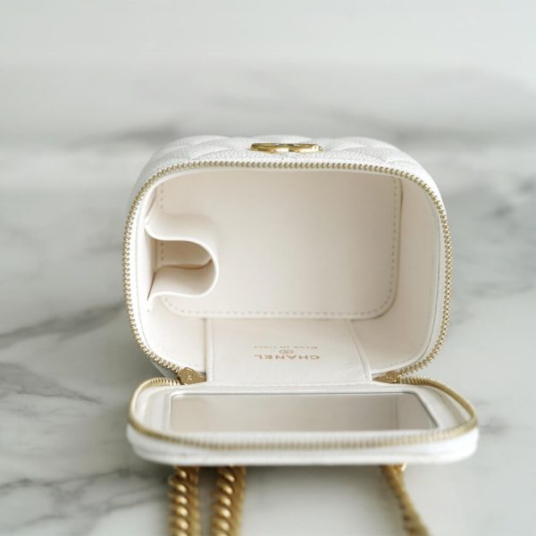 Chanel small gold ball makeup bag - Image 8