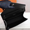 YSL ENVELOPE MEDIUM IN QUILTED GRAIN DE POUDRE EMBOSSED LEATHER - Image 9