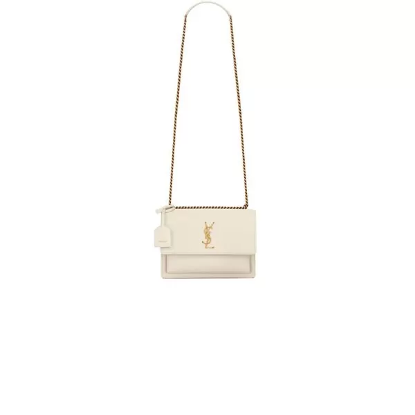 YSL sunset medium leather shoulder bag