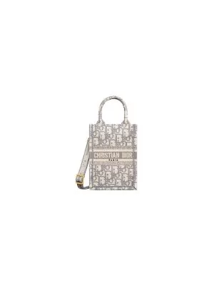 Mini Vertical Dior Book Tote