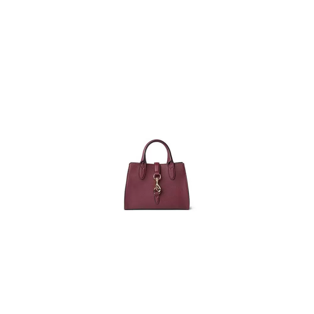 GUCCI SMALL TOTE BAG WITH HOOK CLOSURE