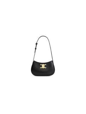 CELINE TILLY medium bag in shiny calf leather