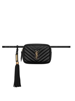 YSL LOU BELT BAG IN MATELASSE LEATHER