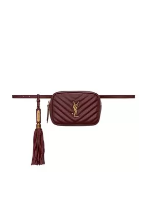 YSL LOU BELT BAG IN MATELASSE LEATHER