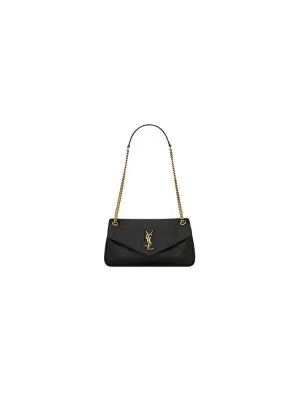 YSL CALYPSO small in plunged lambskin