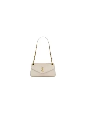 YSL CALYPSO small in plunged lambskin