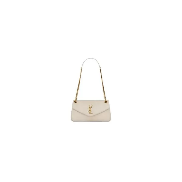 YSL CALYPSO small in plunged lambskin
