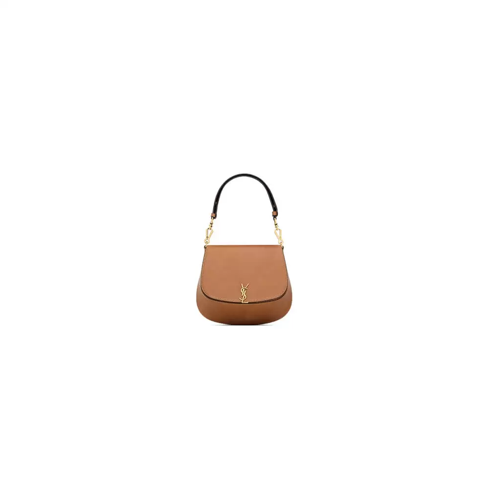 YSL VOLTAIRE TOP HANDLE in leather