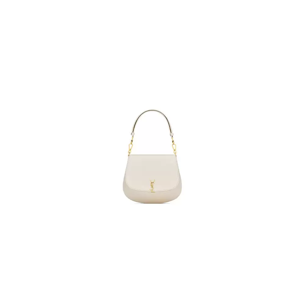 YSL VOLTAIRE TOP HANDLE in leather