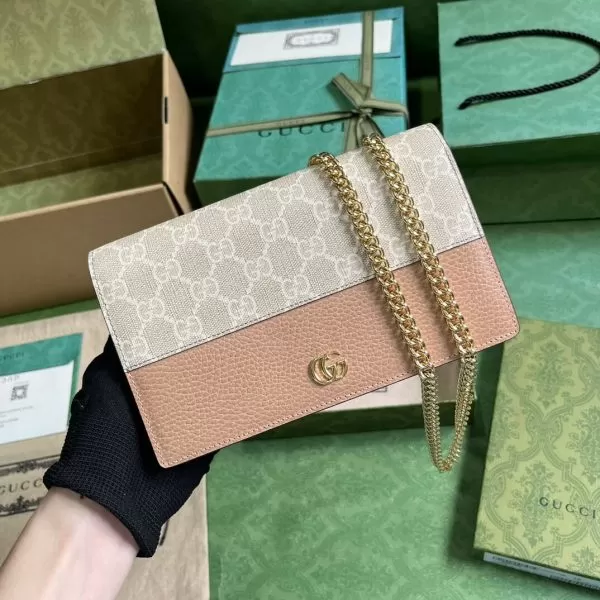 GG Marmont two-tone mini chain bag - Image 2