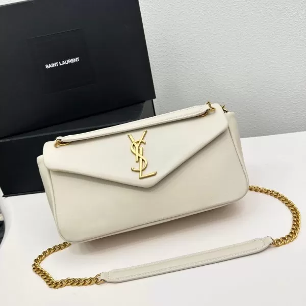 YSL CALYPSO small in plunged lambskin - Image 2